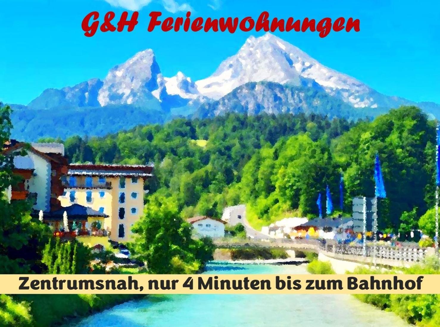 G & H Ferienwohnungen Appartement Almrausch Berchtesgaden Extérieur photo